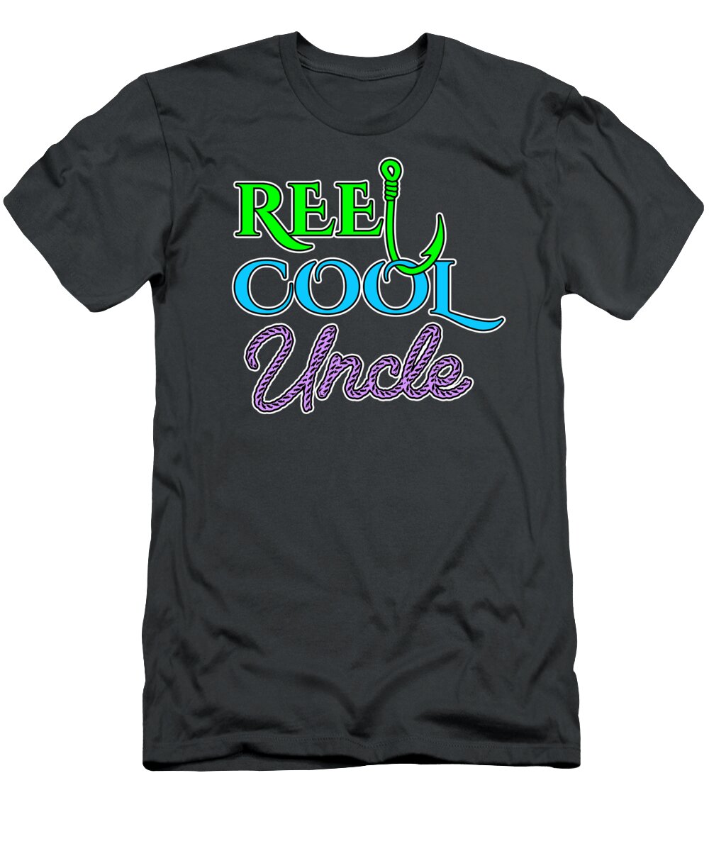 Reel Cool Uncle Design Reel Cool Art T-Shirt
