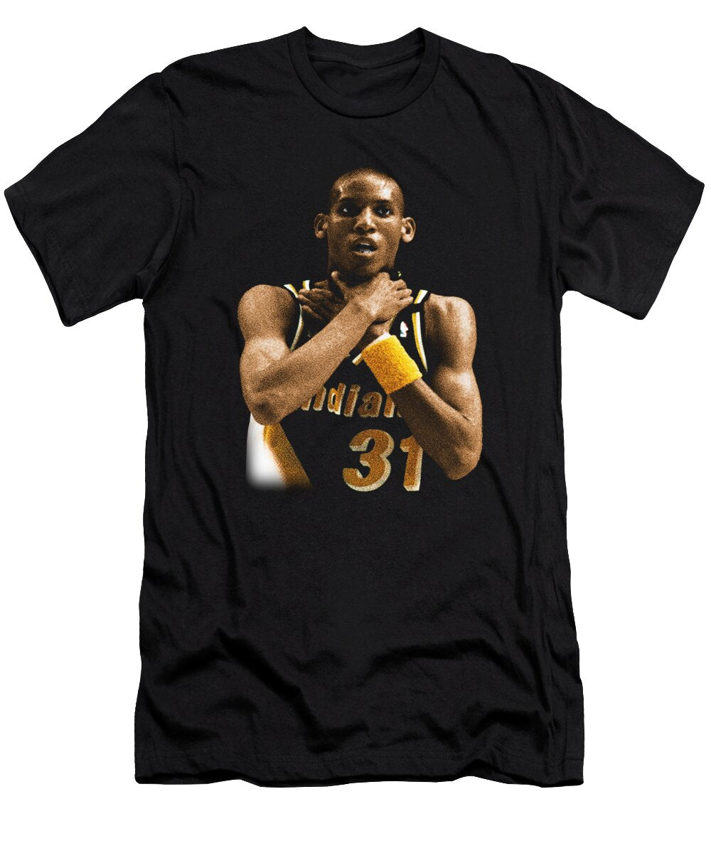 Reggie Miller the Knick Killer Ozlem Altin T-Shirt
