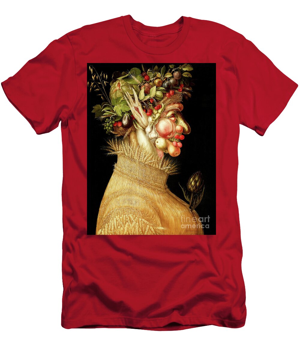 Remastered Art Summer By Giuseppe Arcimboldo 20240817 Giuseppe Arcimboldo T-Shirt