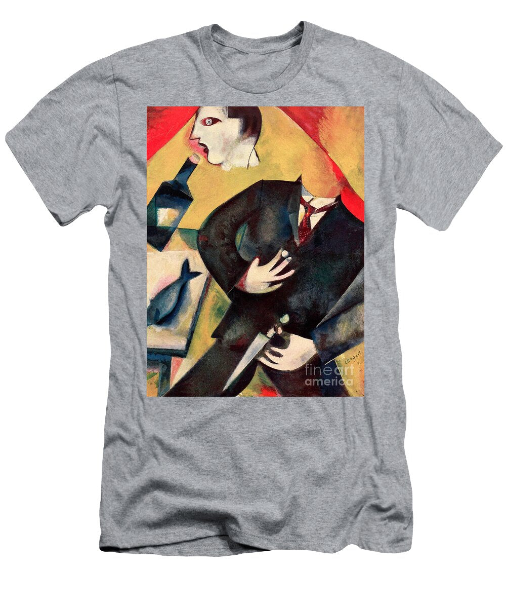 Remastered Art the Drunkard By Marc Chagall 20220115 V2 Marc Chagall T-Shirt