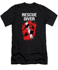 Rescue Diver Down Flag Scuba Diving Snorkeling Thomas Larch T-Shirt