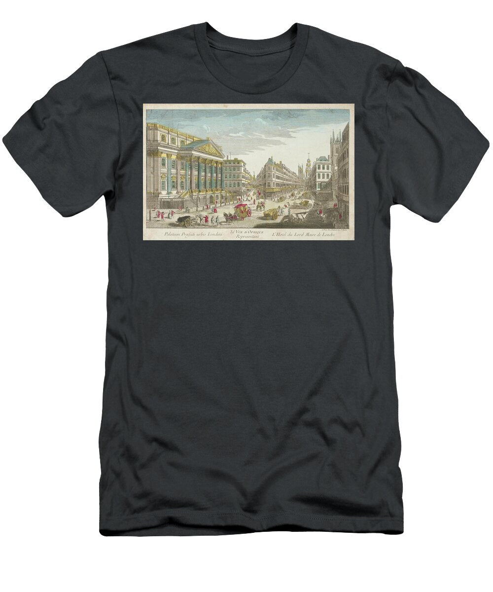 Residence of the Lord Mayor of London 18th Century England 18th Century Motionage Designs T-Shirt