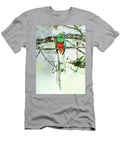 Resplendent Quetzal on a Mossy Branch Tran Boelsterli T-Shirt