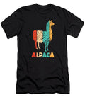 Retro Alpaca Guanaco Llama Vicuna Breeder Alpaca Graphics Lab T-Shirt