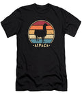 Retro Alpaca Vicuna Guanaco Llama Breeder Alpaca Graphics Lab T-Shirt