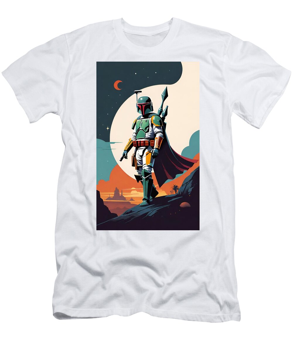 Retro Boba Fett 2 John Palliser T-Shirt