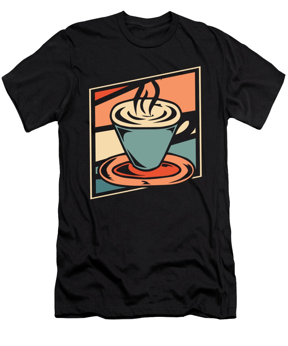 Retro Coffee Roasting Barista Cafe Roaster Vintage Coffee Crazy Squirrel T-Shirt