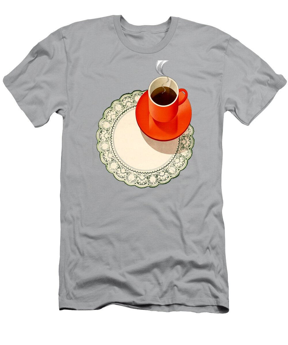 Retro Cuppa Coffee Madame Memento T-Shirt