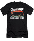 Retro Funny Garbage Disposal Unit Driver Garbage Truck Crazy Squirrel T-Shirt