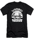 Retro Funny Truck Driver Trucking Rig Vintage Garbage Truck Crazy Squirrel T-Shirt