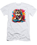 Retro Gaming Partner Husky Puppy Wearing T Studi Alex T-Shirt