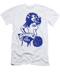 Retro Los Angeles Cheerleader the Gateway to Southern California Dnt Prints T-Shirt