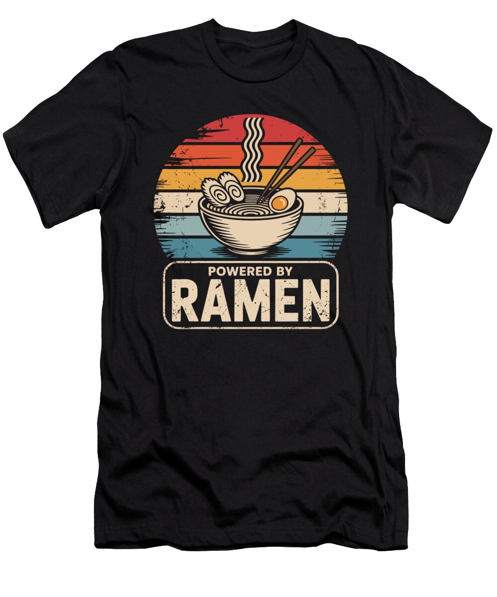 Retro Ramen Bowl Design Joanna Redesiuk T-Shirt