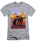 Retro Space Opera Inspired Sci Fi Adventure Poster Futuristic Galaxy Wall Art Hill Eftang T-Shirt