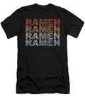 Retro Stars Distressed Vintage Ramen Noodle Orange Pieces T-Shirt