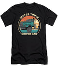 Retro Truck Driver Father Rig Vintage Water Truck Driver Crazy Squirrel T-Shirt