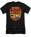 Retro Truck Driver Retired Vintage Water Truck Driver Crazy Squirrel T-Shirt