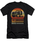 Retro Truck Driver Trucker Rig Vintage Water Truck Driver Crazy Squirrel T-Shirt