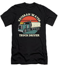 Retro Truck Driver Trucking Rig Vintage Water Truck Driver Crazy Squirrel T-Shirt