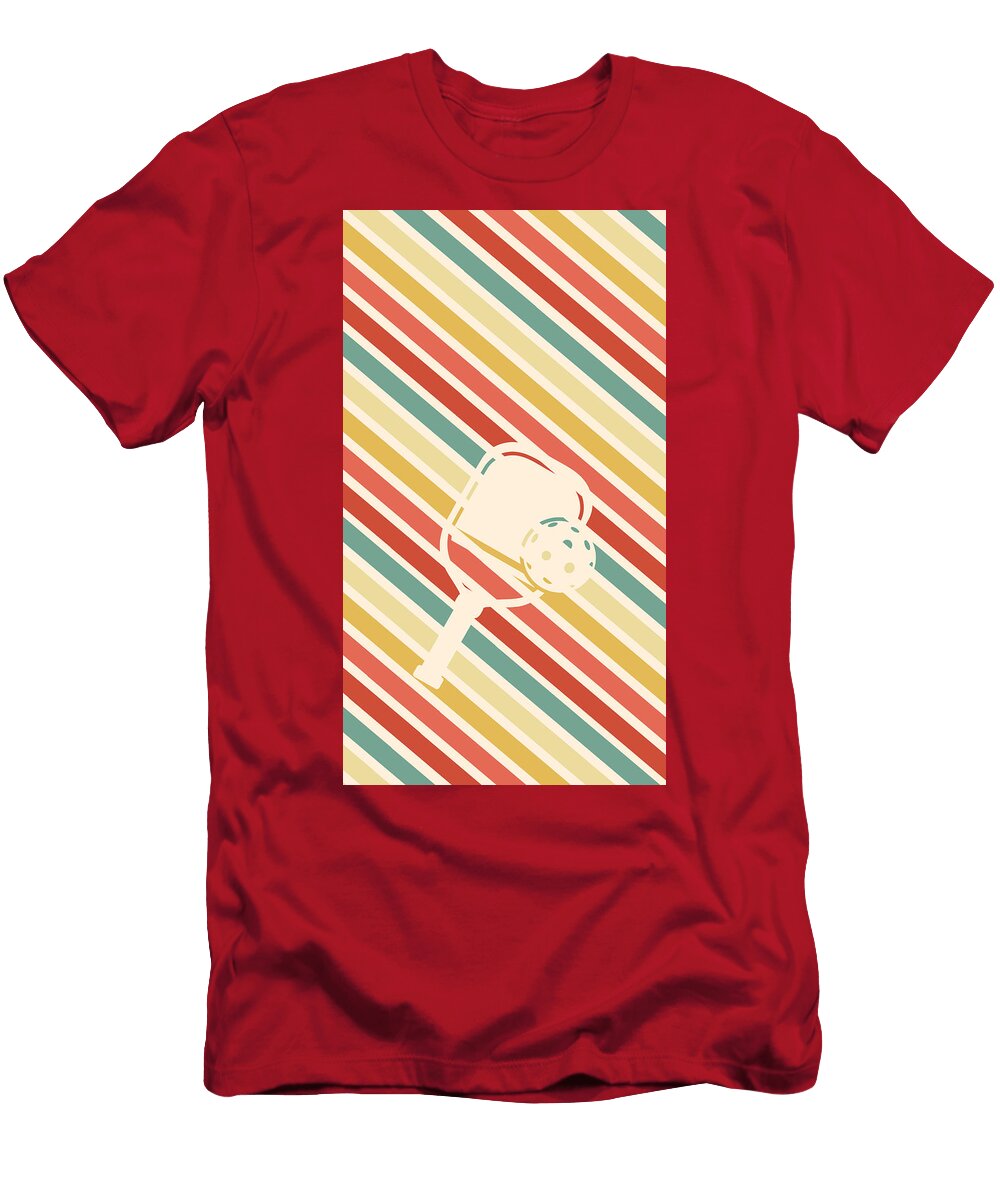 Retro Vintage Pickleball Jonathan Kraske T-Shirt