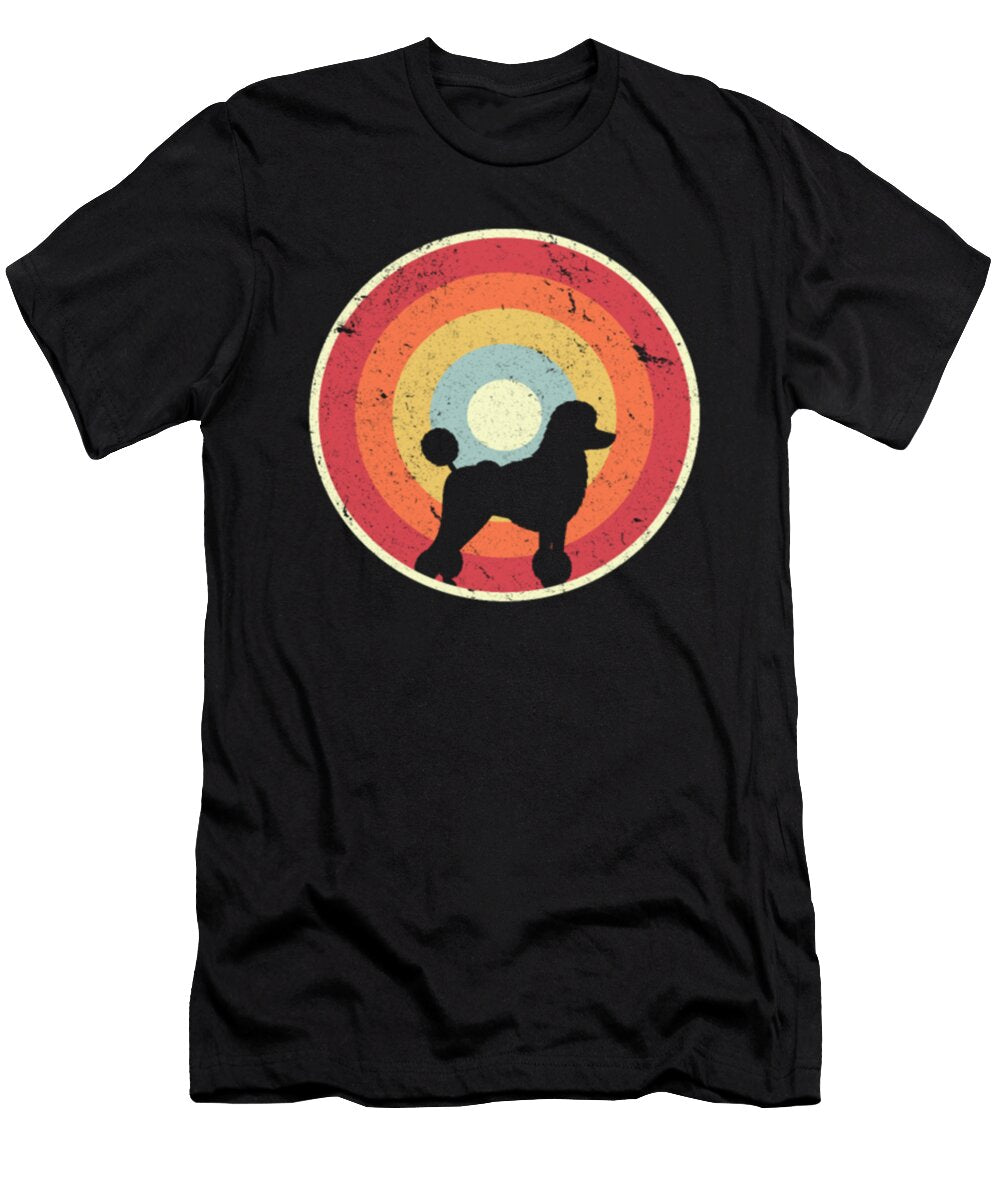 Retro Vintage Poodle Dog Tinh Tran Le Thanh T-Shirt