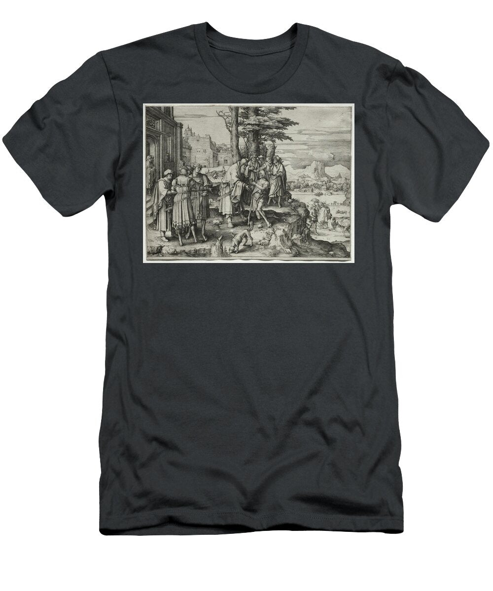 Return of the Prodigal Son C 1510 Lucas Van Leyden Motionage Designs T-Shirt