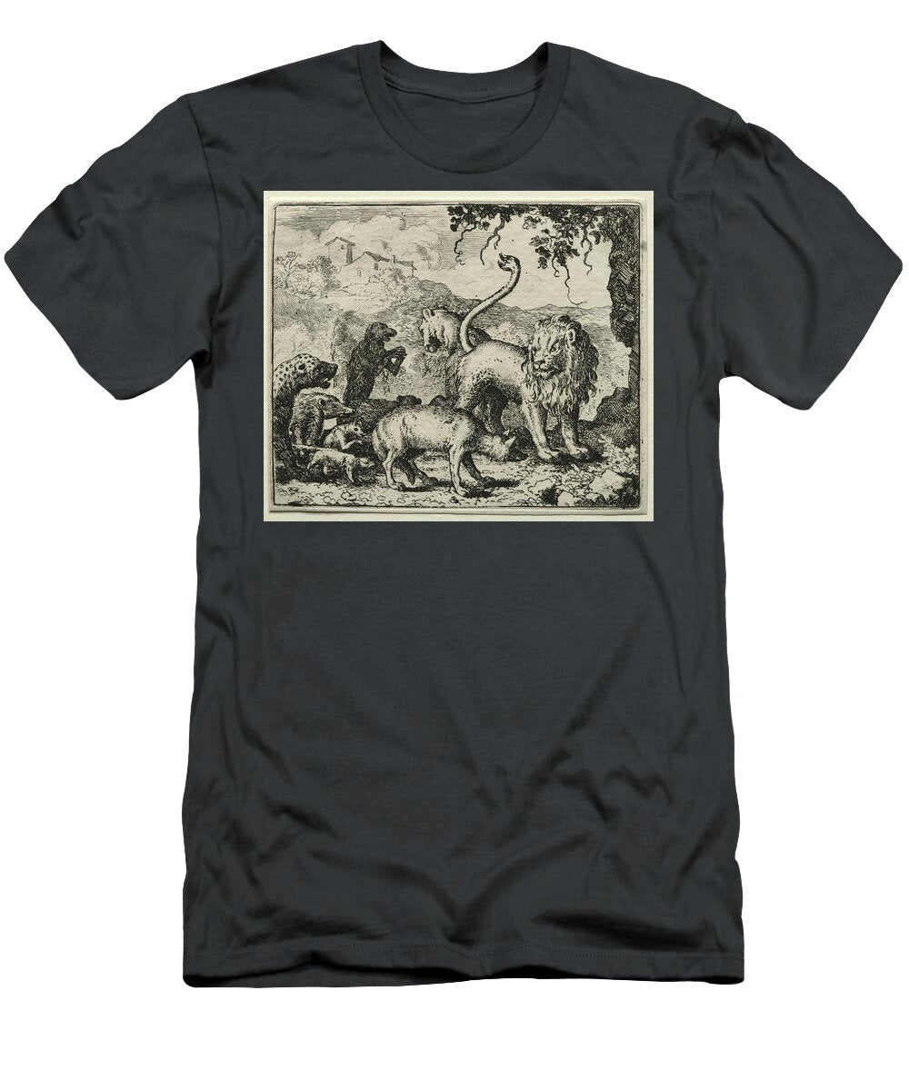 Reynard the Fox First Complaint of the Wolf 1650 75 Allart Van Everdingen Motionage Designs T-Shirt