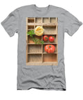 Ribbon Pasta Tomatoes and Fresh Herbs in Type Case Foodcollection T-Shirt