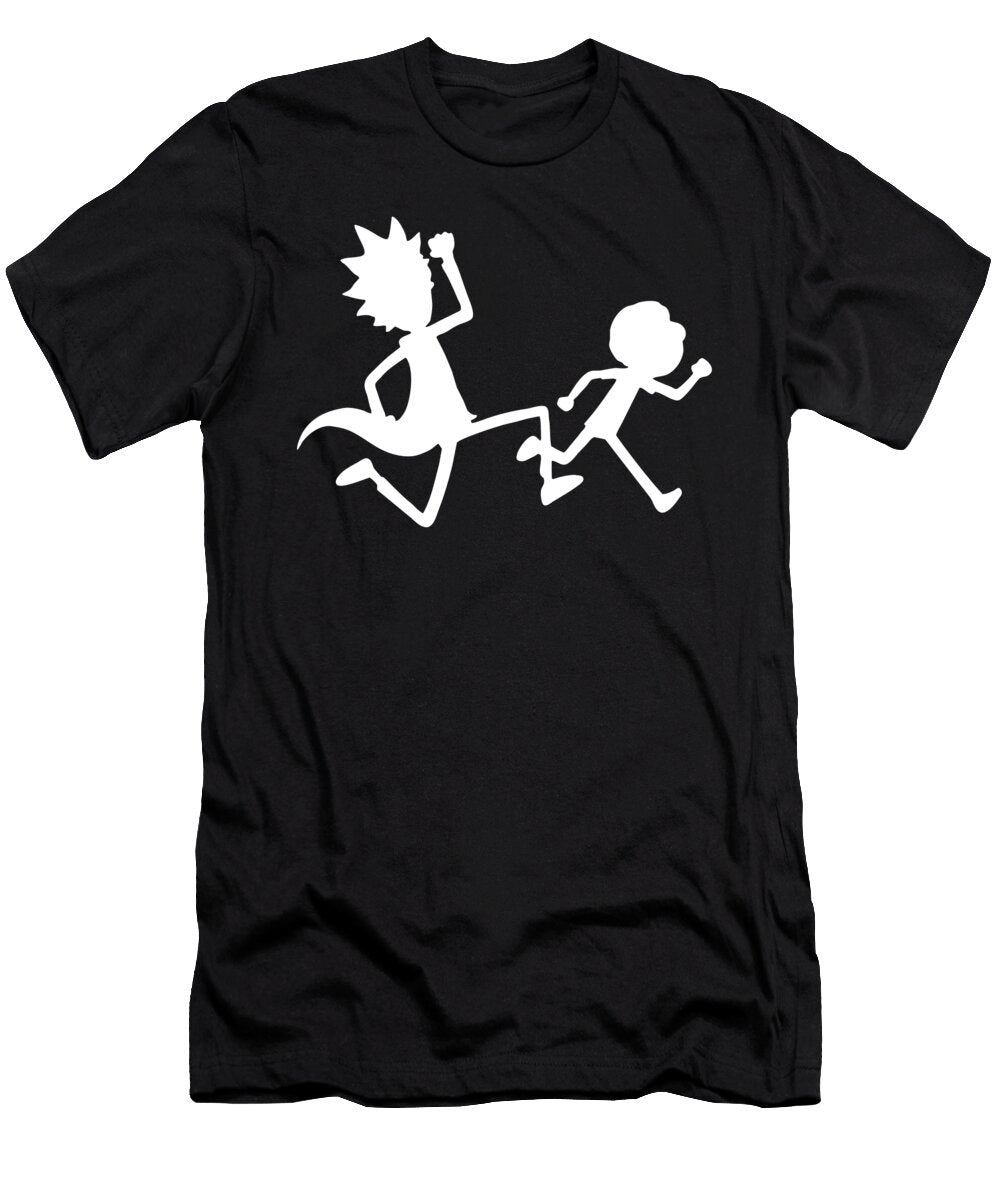 Rick and Morty Runaa Silhouette Max Thompson T-Shirt