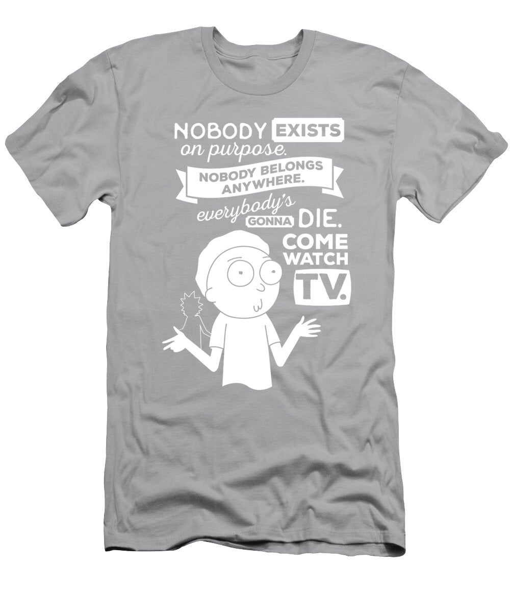Rick and Morty Schwifty Wubba Nobody Exists Max Thompson T-Shirt