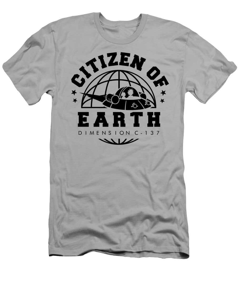 Rick and Morty Sci Fi Earth Dimension C137 Max Thompson T-Shirt