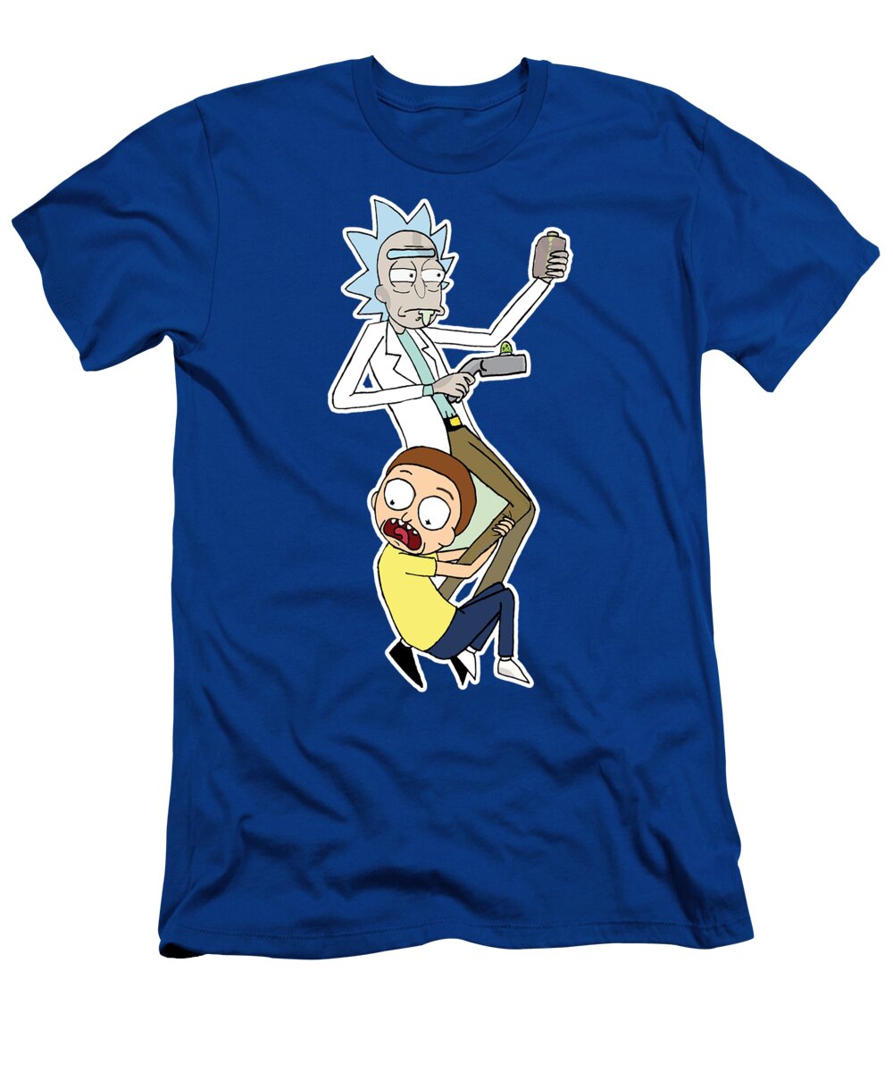 Rick and Morty Sci Fi Hang on Max Thompson T-Shirt