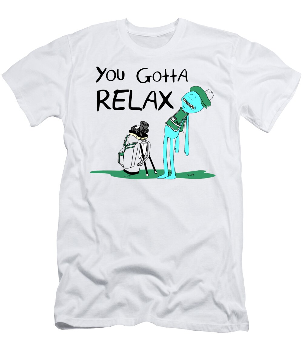 Rick and Morty Sci Fi Mr Meeseeks Quote Max Thompson T-Shirt