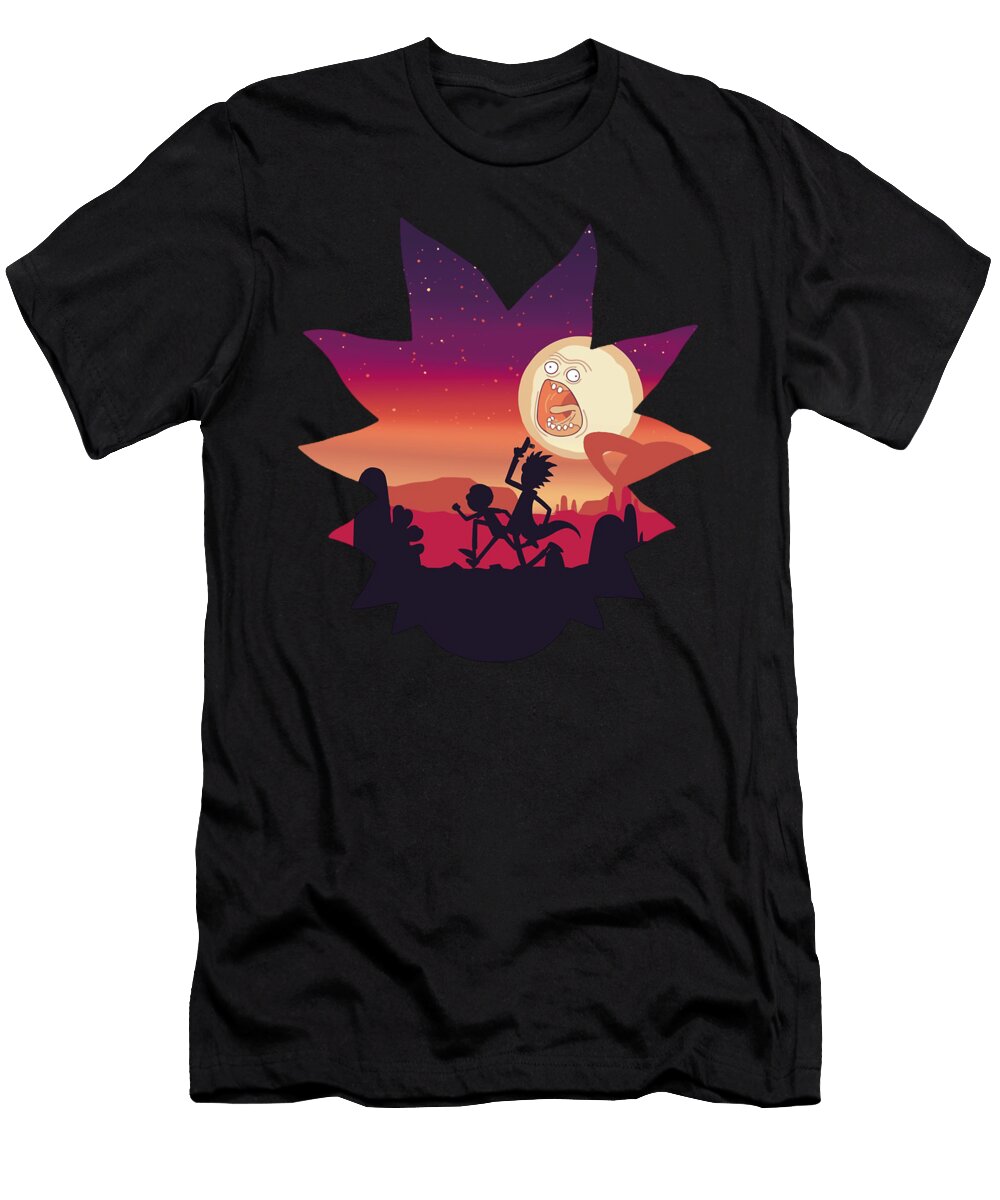 Rick and Morty Sci Fi Run Max Thompson T-Shirt