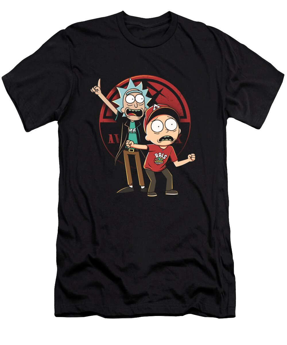 Rick and Morty Vs Arizona Diamondbacks Fascist Shrimp Mizorey T-Shirt