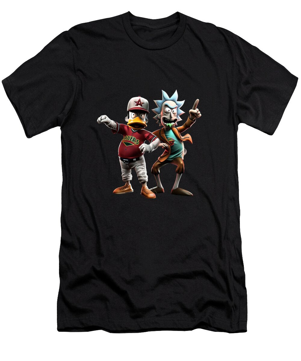 Rick and Morty Vs Arizona Diamondbacks Phoenixperson Reborn Mizorey T-Shirt