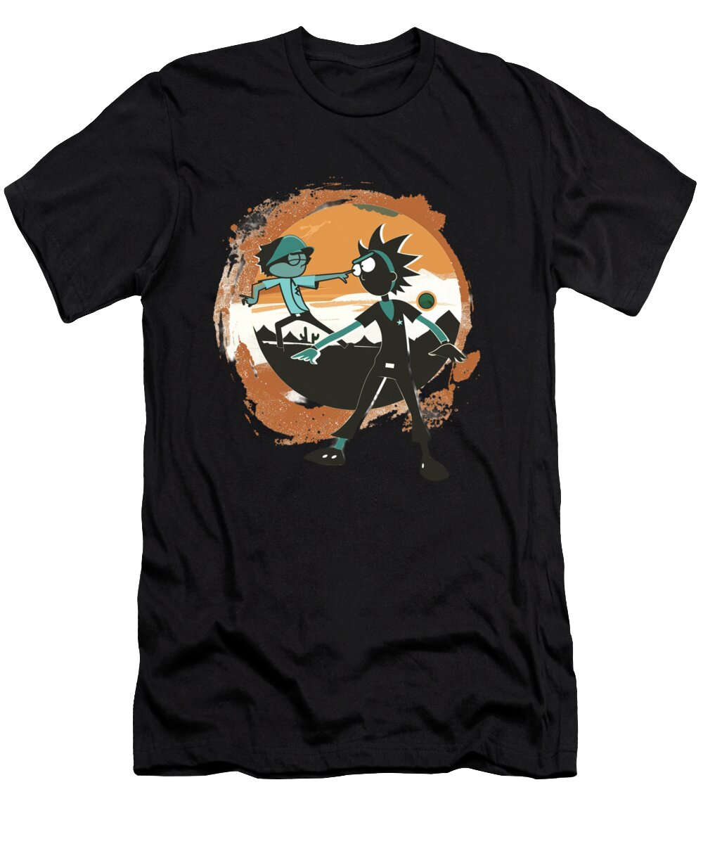 Rick and Morty Vs Arizona Diamondbacks Rest and Mizorey T-Shirt