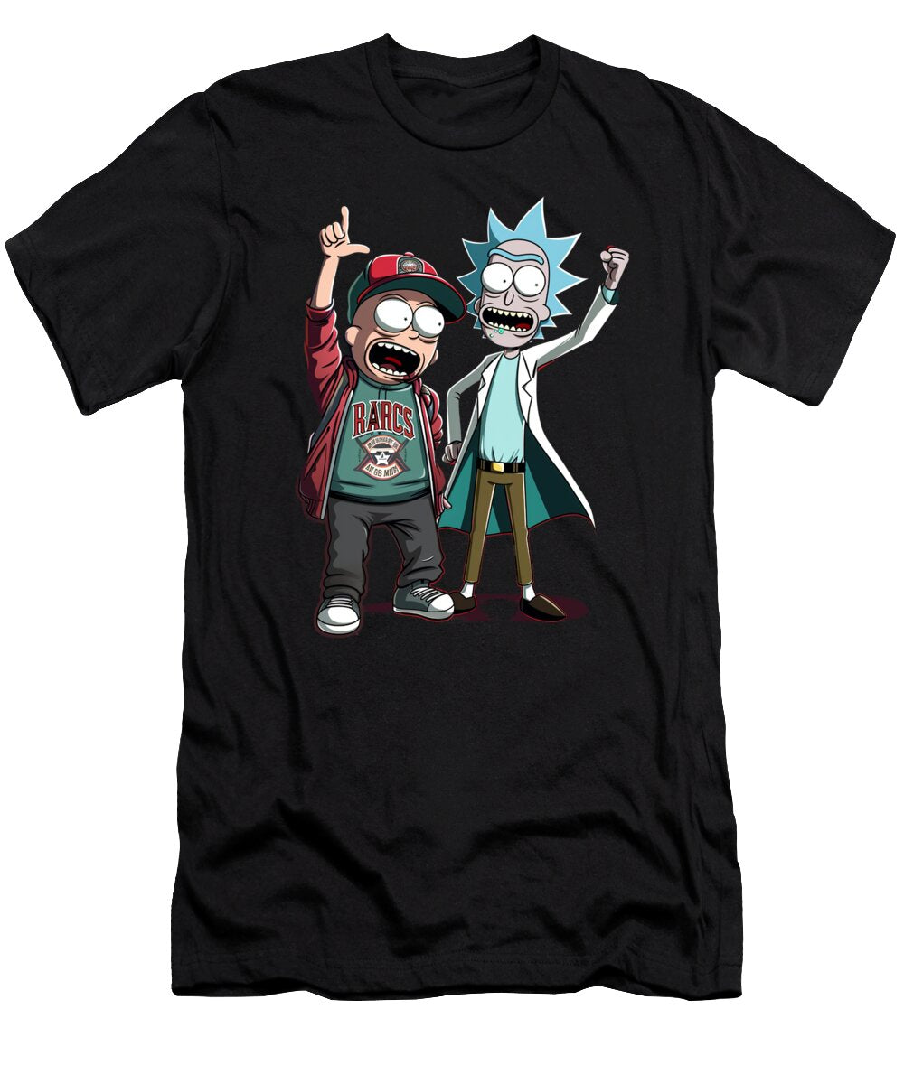 Rick and Morty Vs Arizona Diamondbacks Rickvangelion Mortydate Mizorey T-Shirt