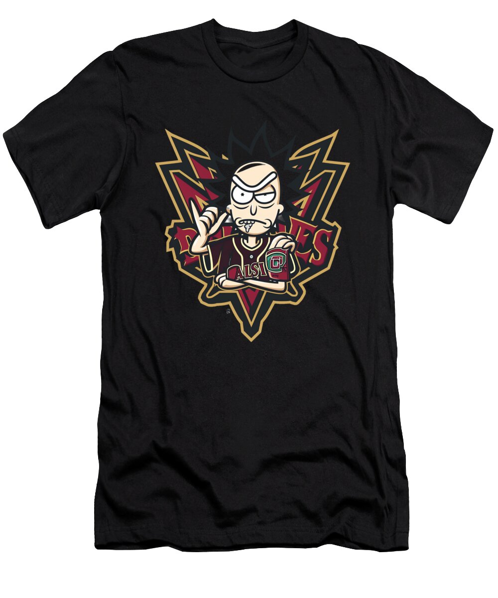 Rick and Morty Vs Arizona Diamondbacks Sperm Monsters Mizorey T-Shirt