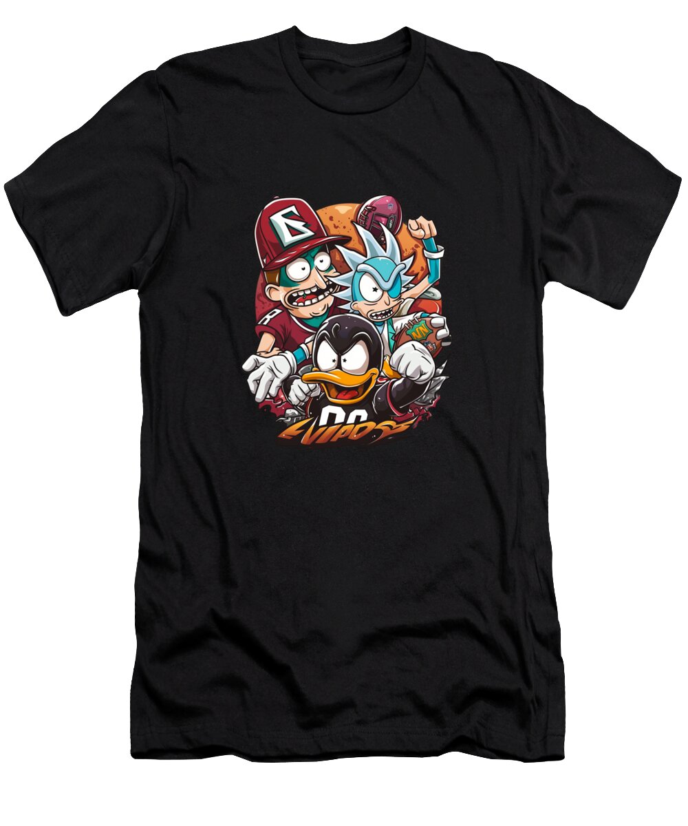 Rick and Morty Vs Arizona Diamondbacks Squanch Celebration Mizorey T-Shirt