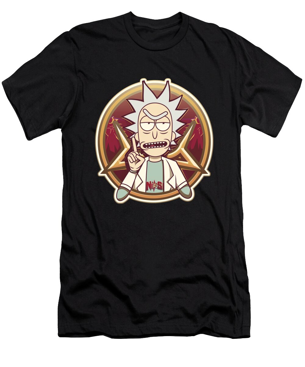 Rick and Morty Vs Arizona Diamondbacks Star Mort Mizorey T-Shirt