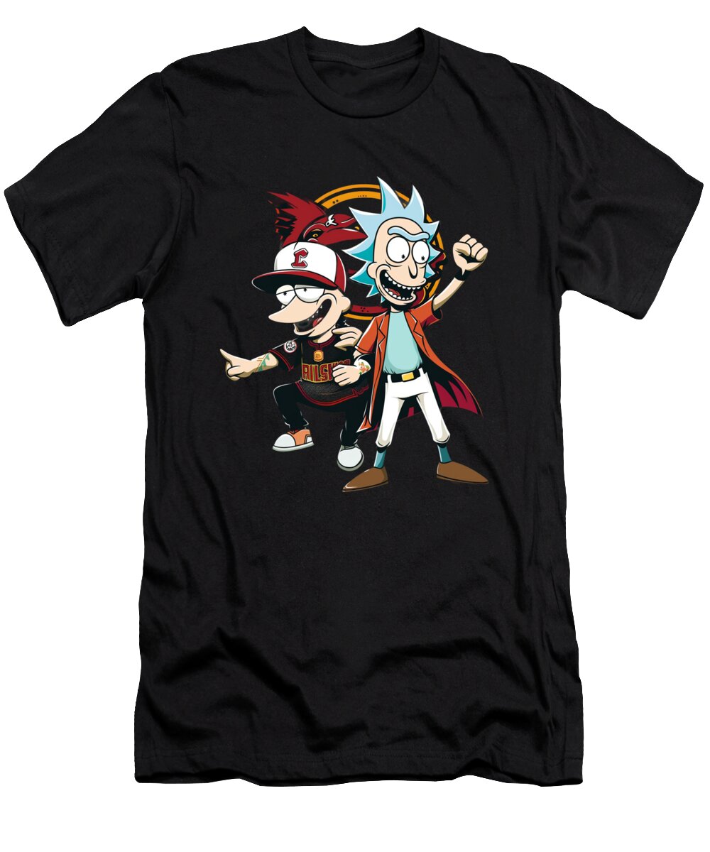 Rick and Morty Vs Arizona Diamondbacks Teddy Rick Mizorey T-Shirt
