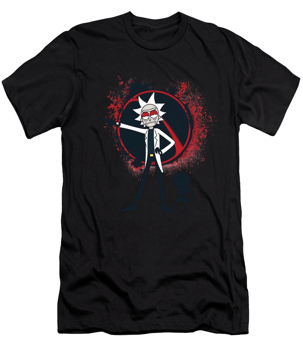 Rick and Morty Vs Atlanta Braves Dimensional Play Mizorey T-Shirt