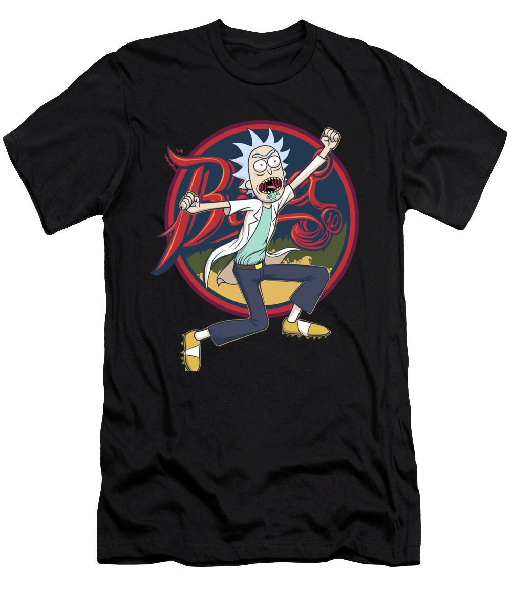 Rick and Morty Vs Atlanta Braves Field Day Mizorey T-Shirt