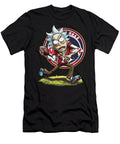 Rick and Morty Vs Atlanta Braves Hits Pitch Mizorey T-Shirt