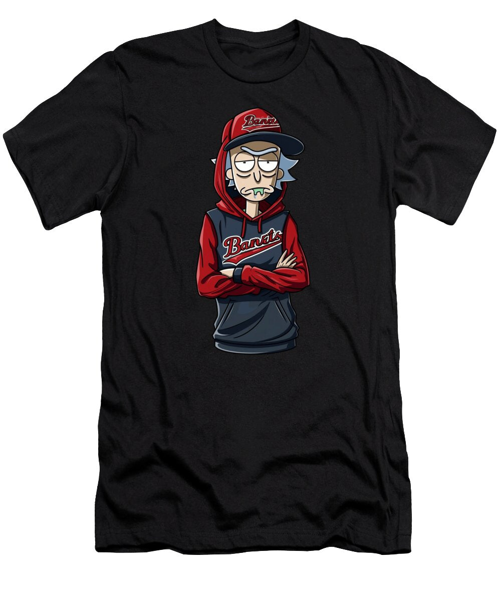 Rick and Morty Vs Atlanta Braves Interdimensional Win Mizorey T-Shirt