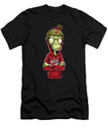 Rick and Morty Vs Atlanta Braves Morty Bat Up Mizorey T-Shirt