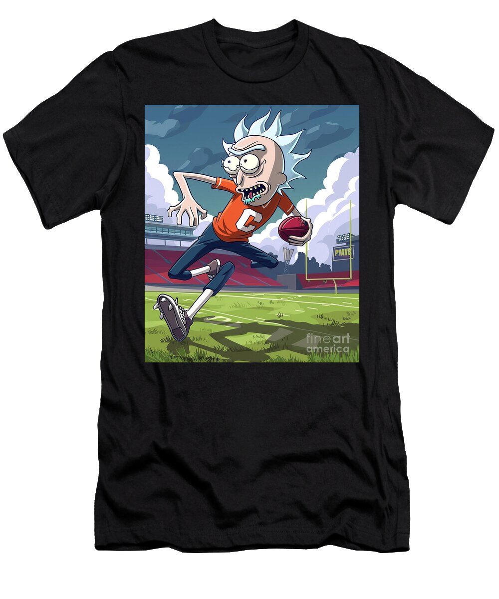 Rick and Morty Vs Atlanta Braves Odd Pairing Strikes Mizorey T-Shirt