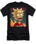 Rick and Morty Vs Atlanta Braves Sci Fimatch Mizorey T-Shirt