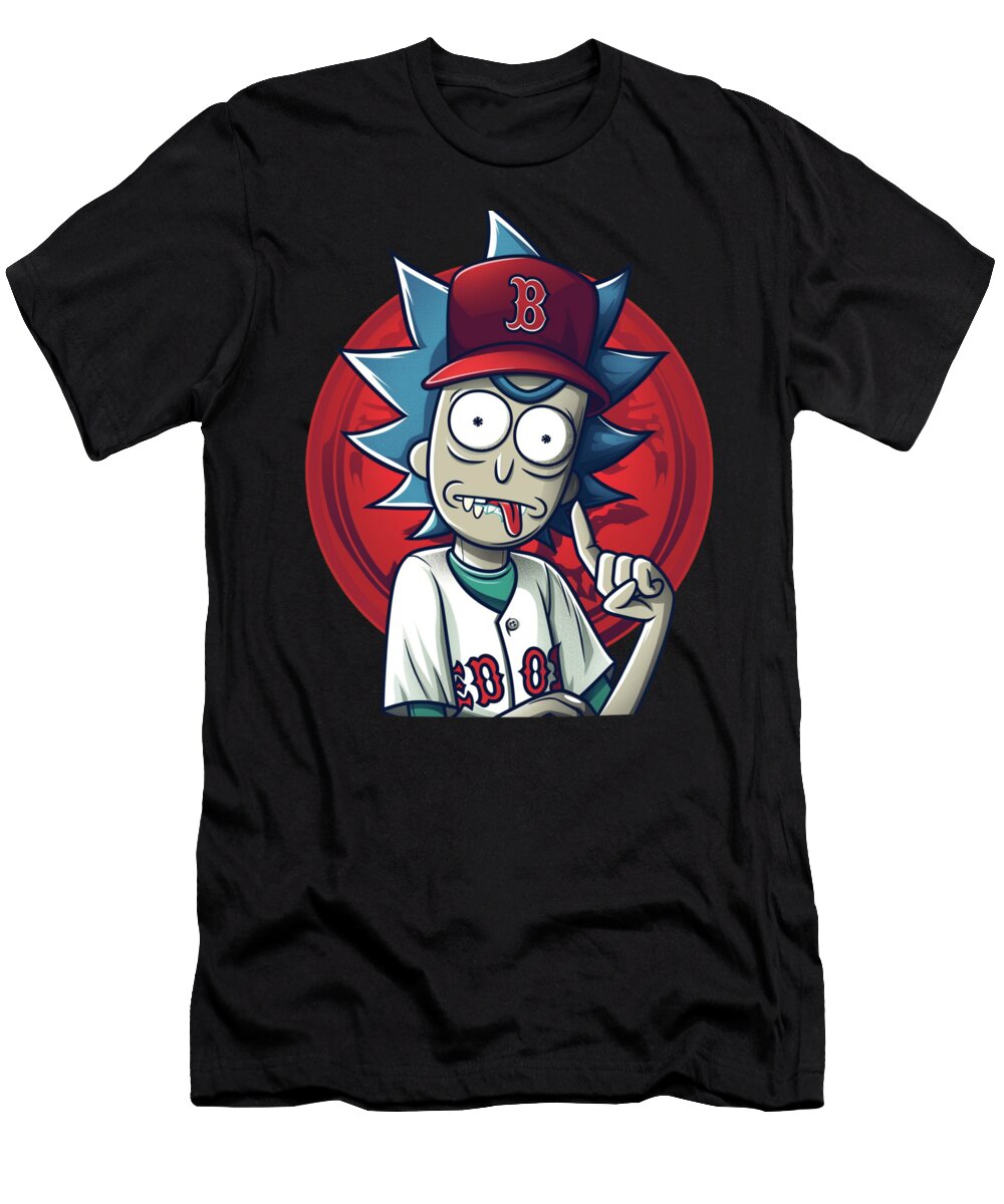 Rick and Morty Vs Atlanta Braves Slider Challenge Mizorey T-Shirt